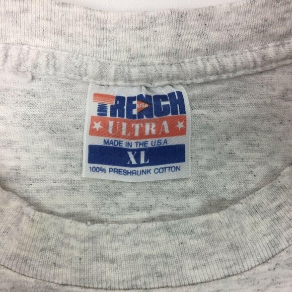 Vintage 1994 Trench Ultra Men's Wisconsin Badgers Rose Bowl T Shirt Size X Large - Picture 4 of 9